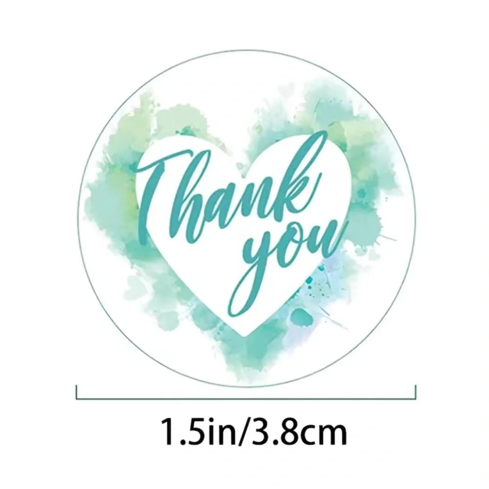 250 Thank You Stickers Business Mail Office Gifts Shipping Greeting Labels